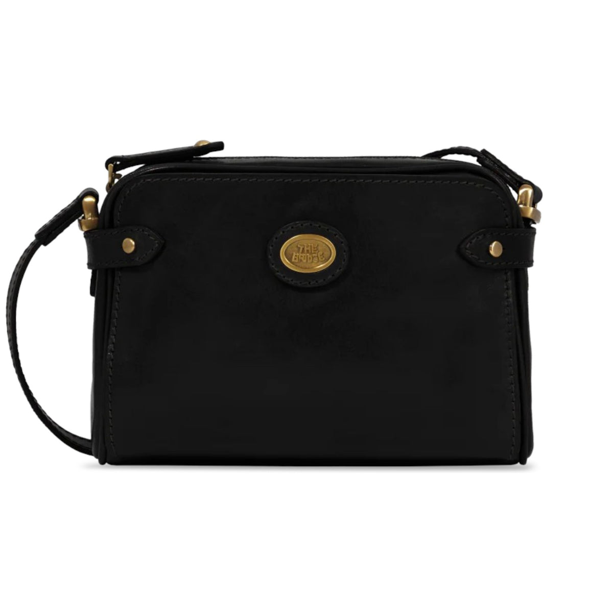 The Bridge Borsa a Tracolla Donna Linea Story in Vera Pelle Nera