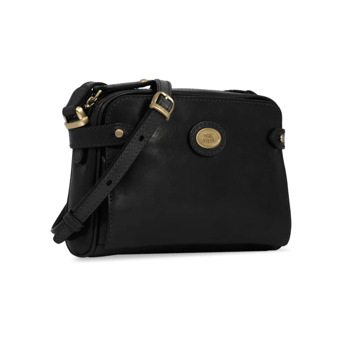 The Bridge Borsa a Tracolla Donna Linea Story in Vera Pelle Nera