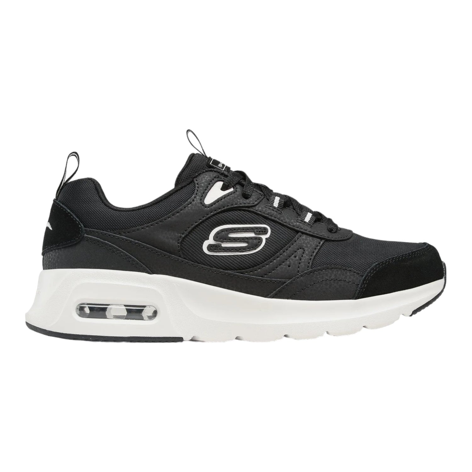 Skechers Sneakers Nero Bianco Skech-Air Court - Homegrown da Uomo