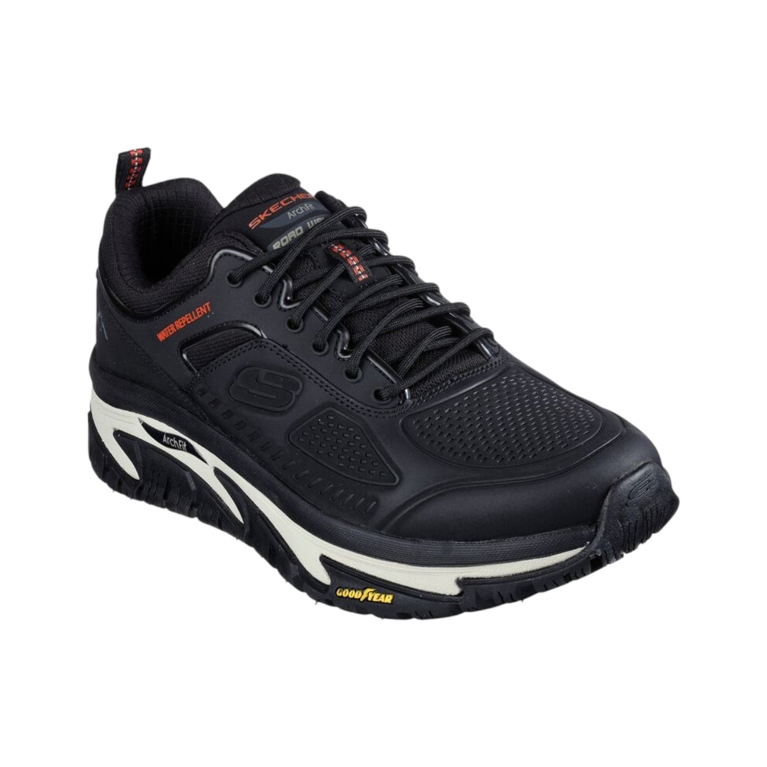 Skechers Sneakers Nera Relaxed Fit: Arch Fit Road Walker-Recon da Uomo