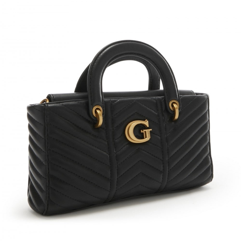 Guess Borsa a tracolla nera lovide trapuntata