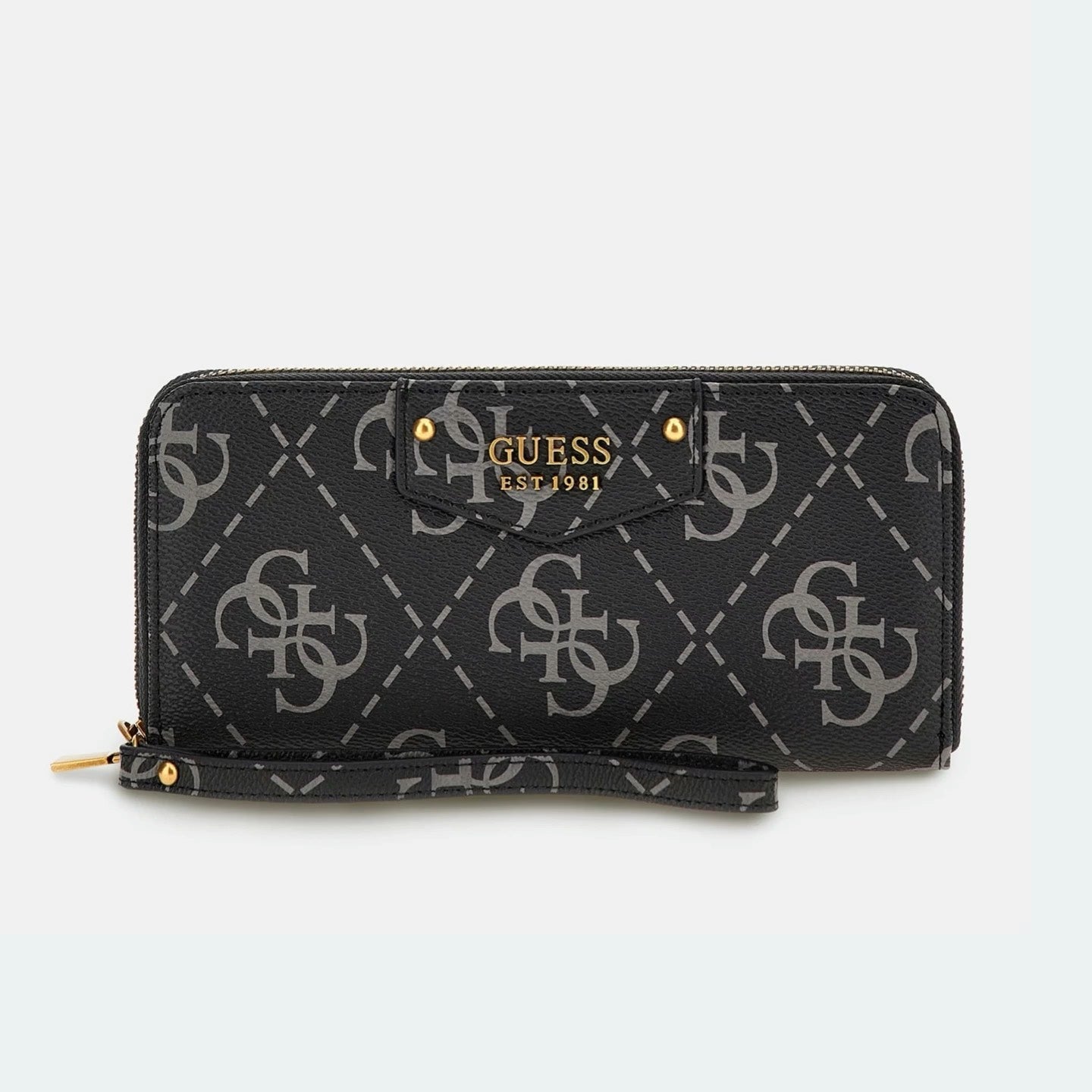 Guess Maxi Portafoglio nero eco brenton 4g logo