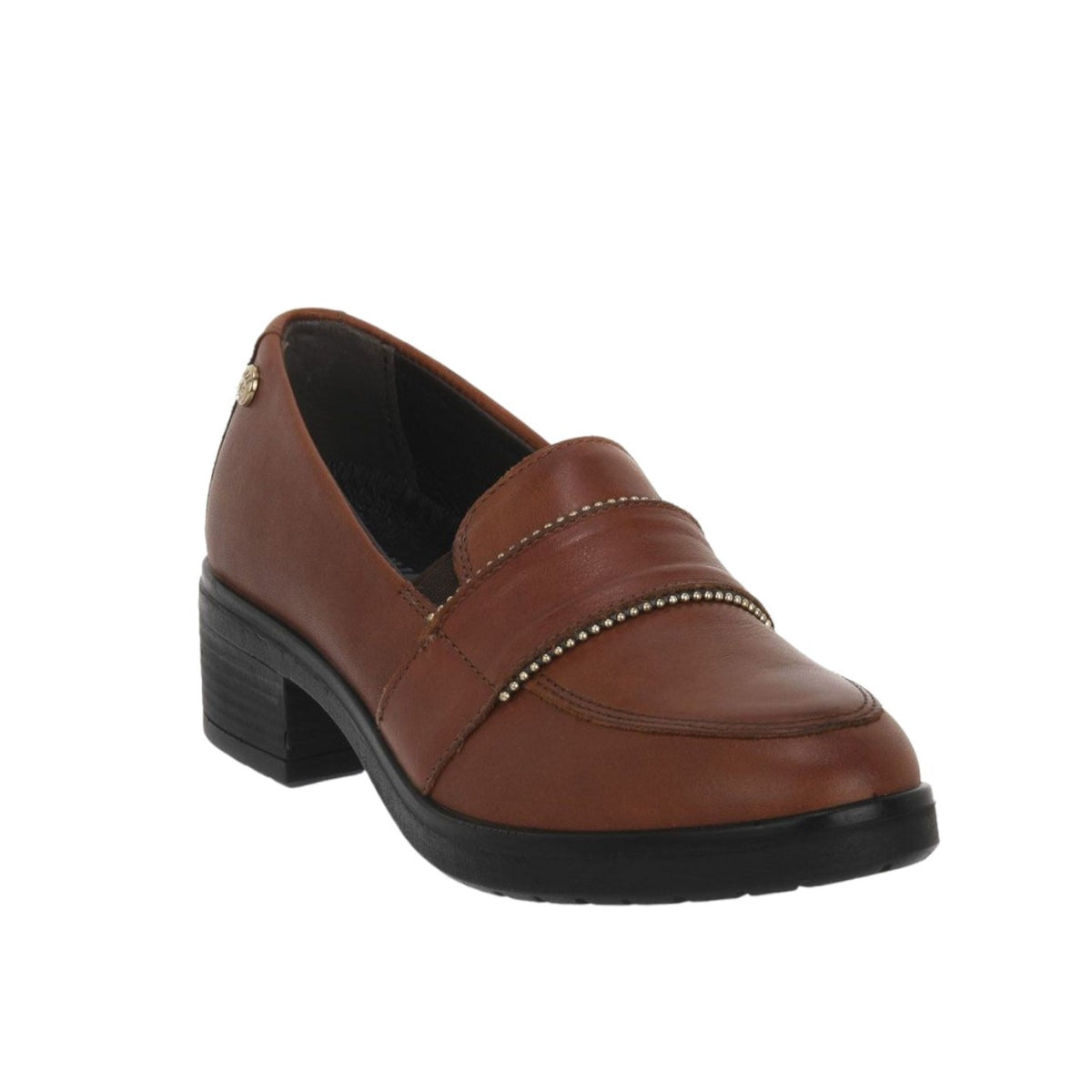 Enval Soft Mocassino cognac in pelle t.4