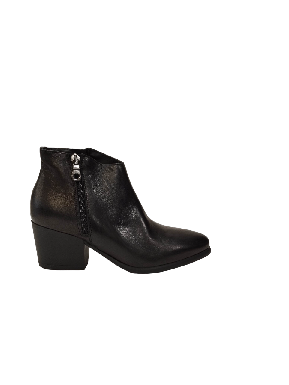 Laura Bizzarri Stivaletto Nero in Pelle Tacco 5 cm