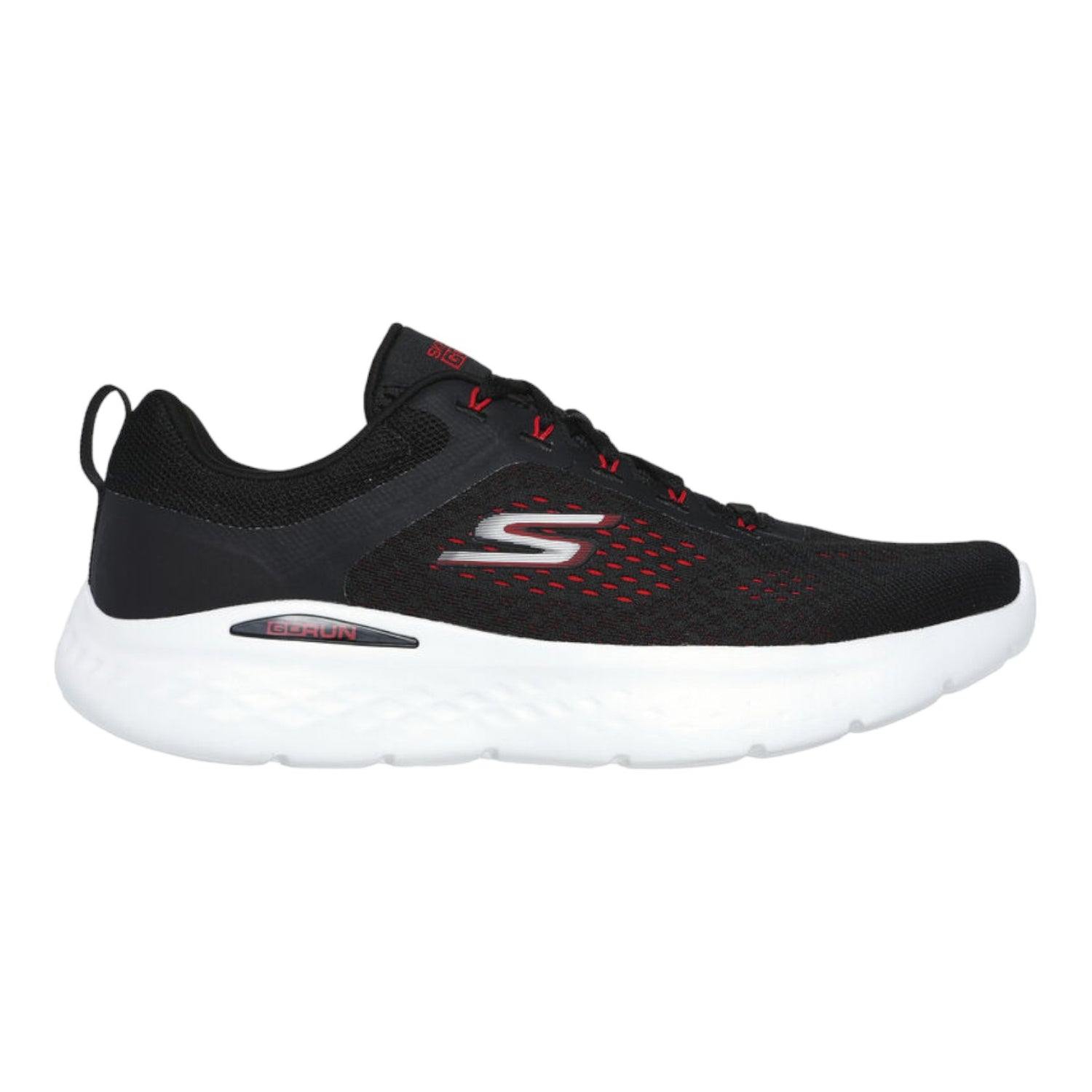 Skechers Go Run Lite Nero Rosso Sneakers Uomo