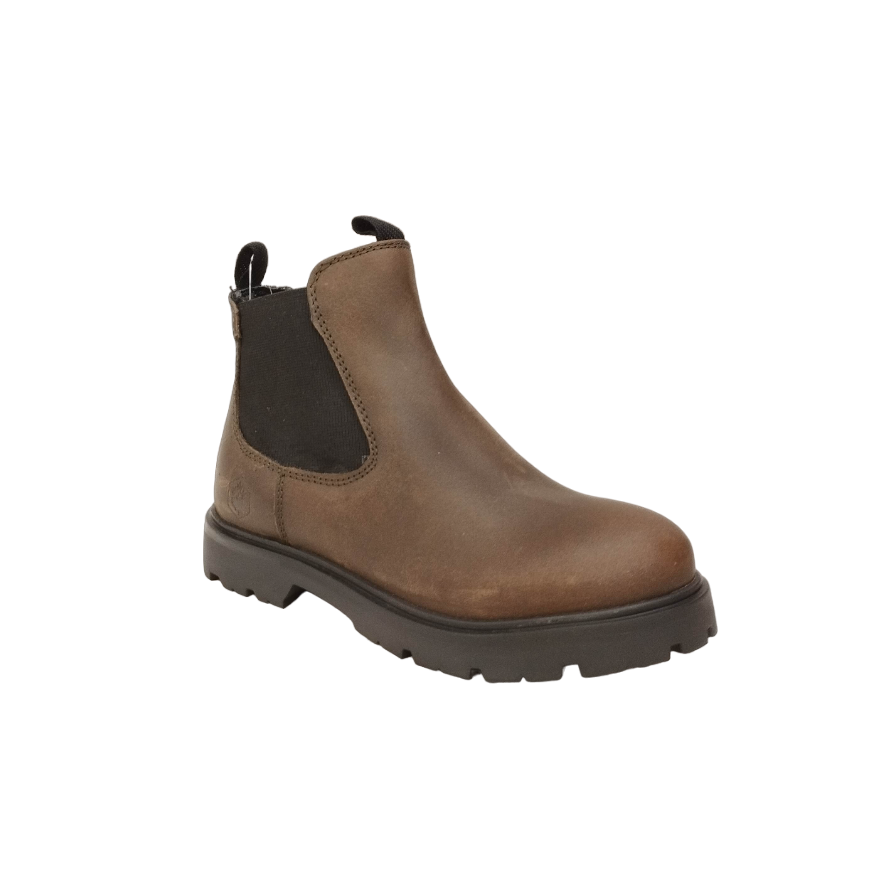 Lumberjack Stivaletto Bambino in Nabuck Verde Militare