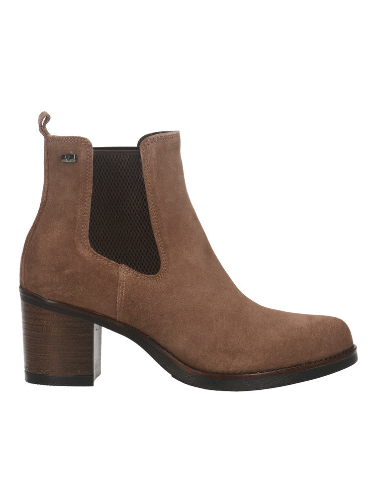 Valleverde Tronchetto tortora in camoscio t.6