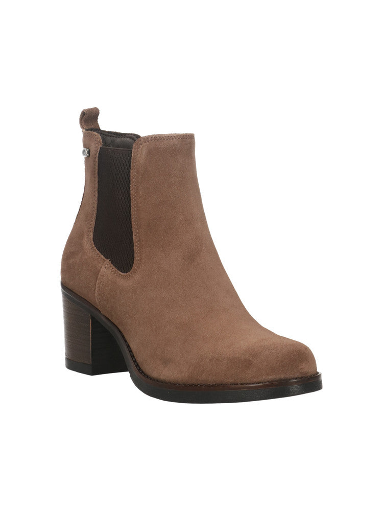 Valleverde Tronchetto tortora in camoscio t.6