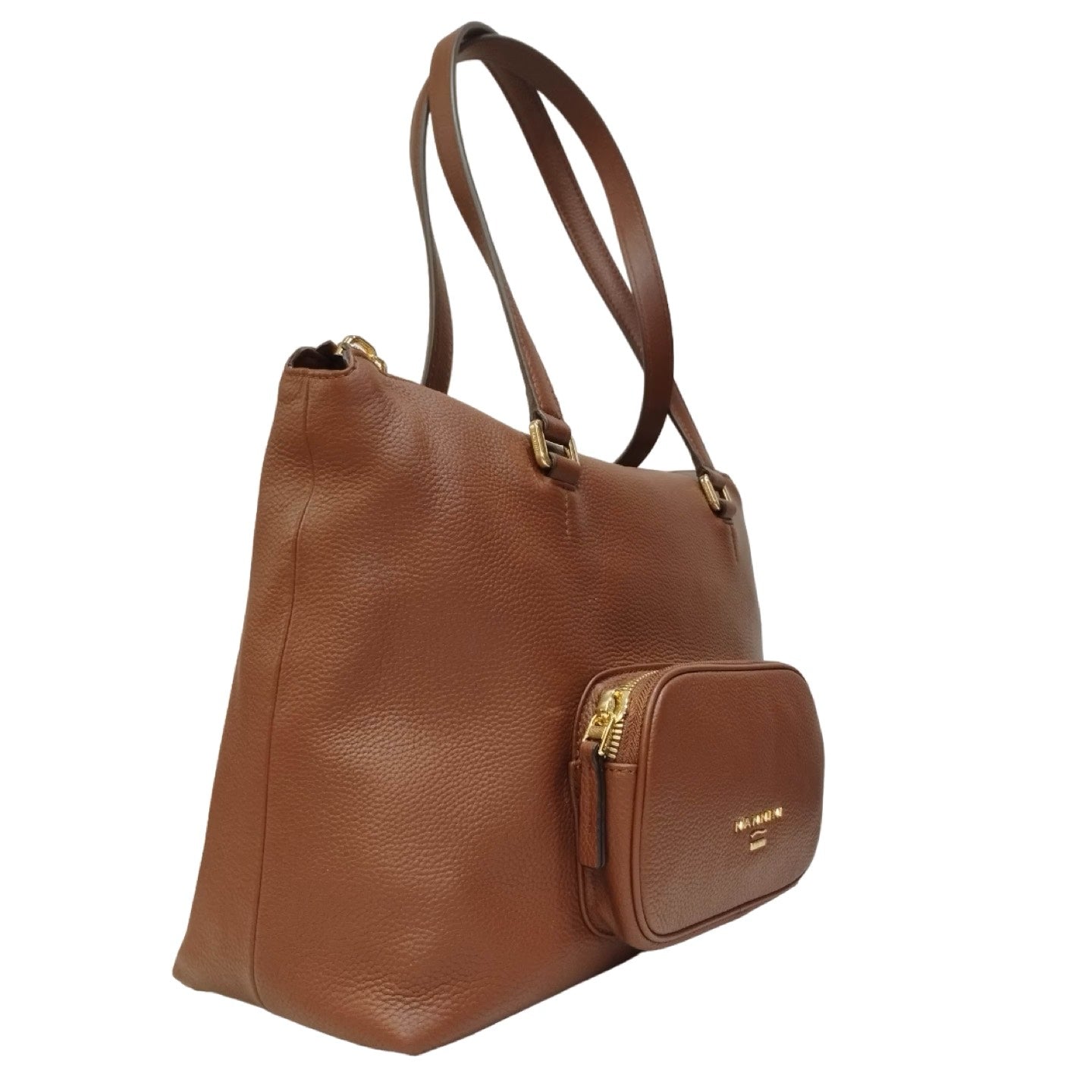 Nannini Firenze Borsa a Spalla Jessica Donna in Pelle Bruciato con Tascone
