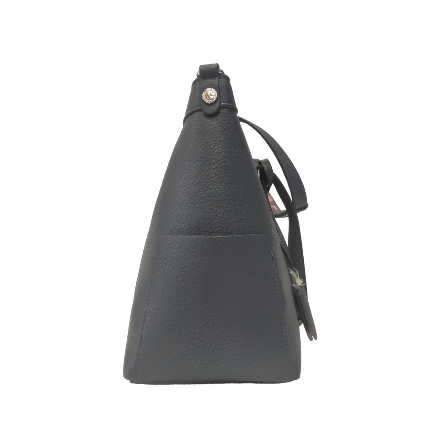 Gattinoni Roma Shopping Bag Donna Linea Denise Soft in Colore Blu e Chiusura con Cerniera