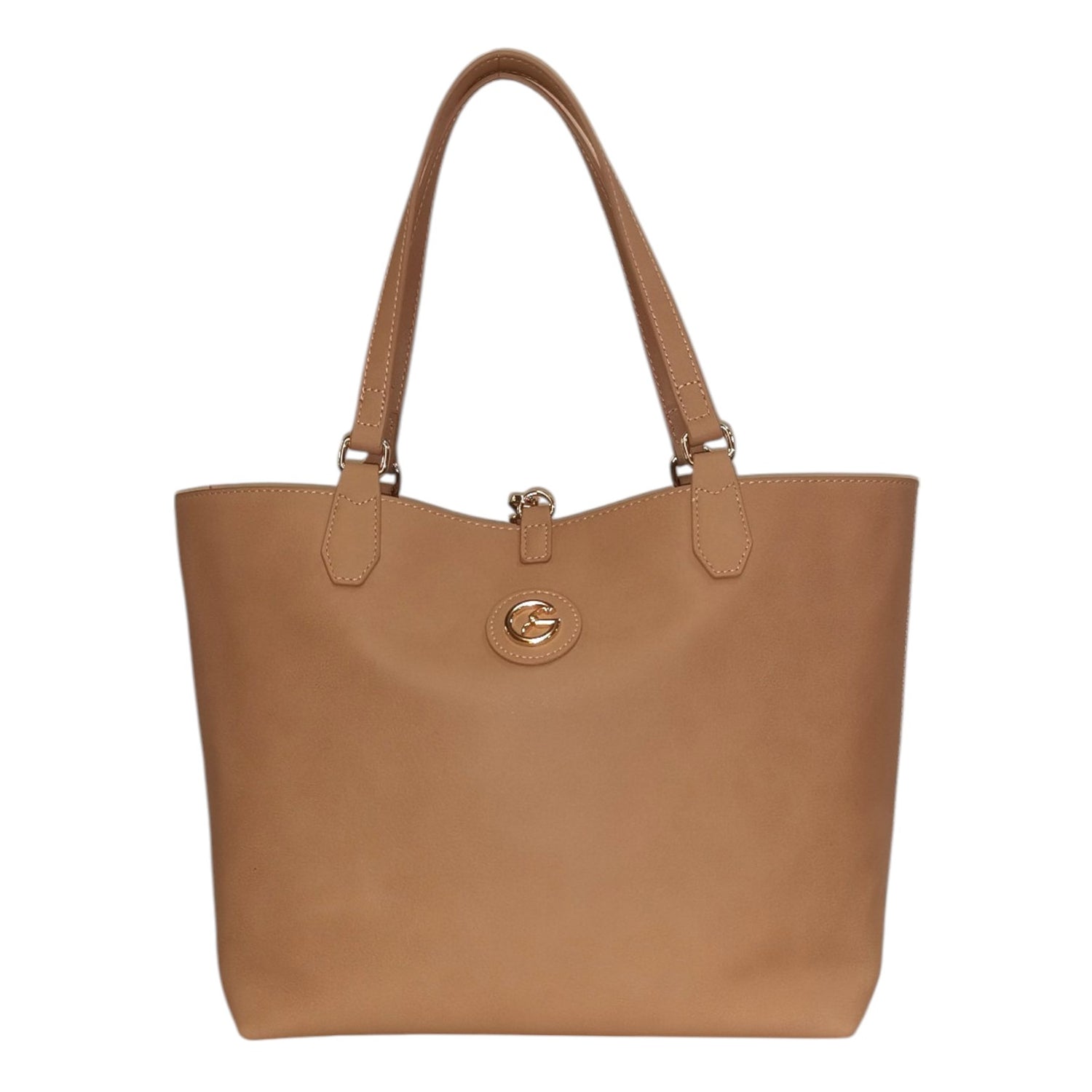 Gattinoni Roma Shopping Bag Reversibile Donna Linea Teodosia Nudo con Pochette Interna e con Tracolla