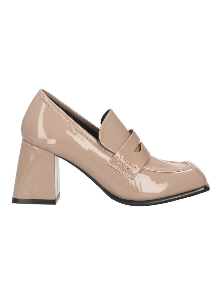 Keys Mocassino Beige da Donna in Vernice t.9