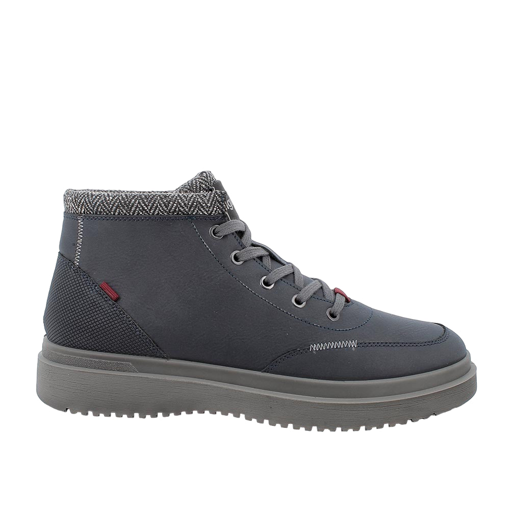 Igi&Co polacchino nabuck blu