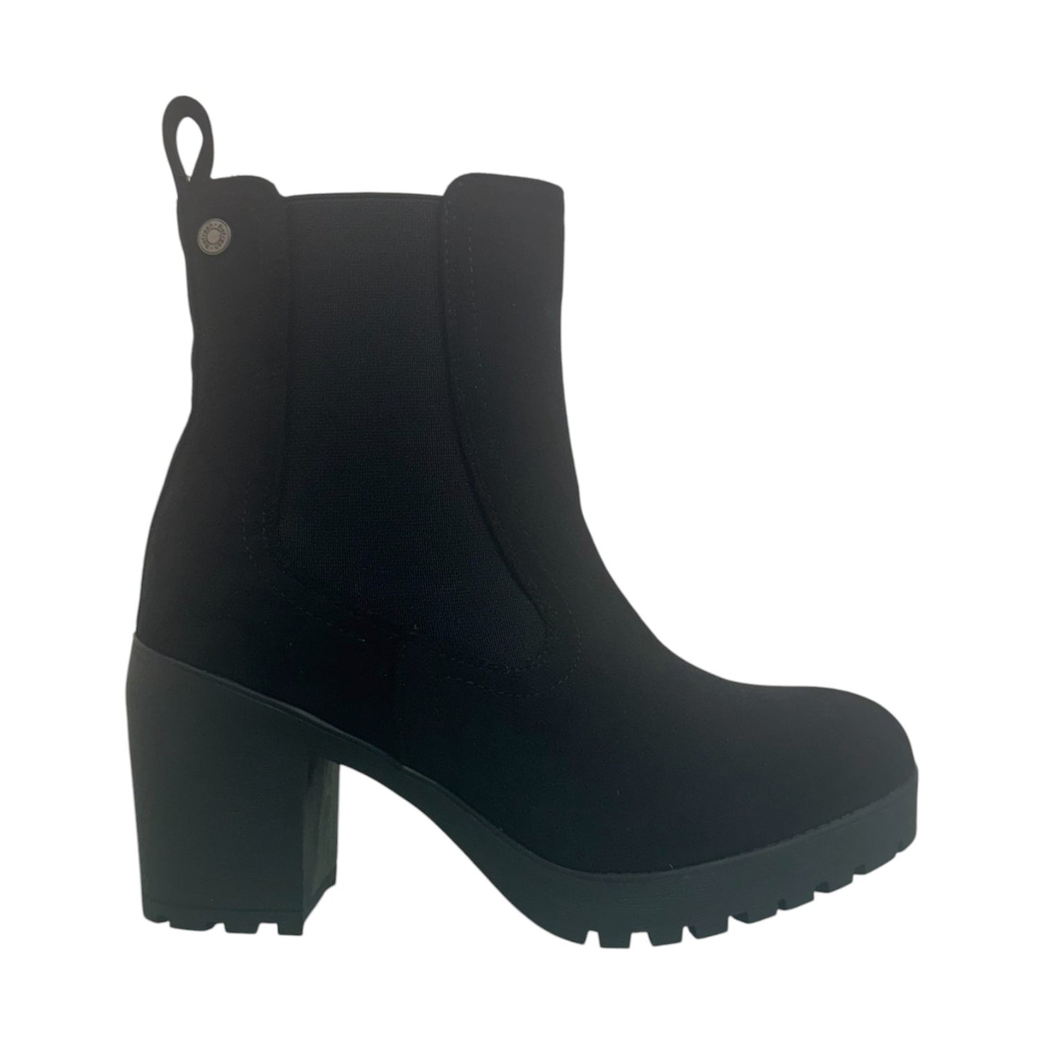 Refresh Stivaletto Nero in Camoscio t.8,5 da Donna