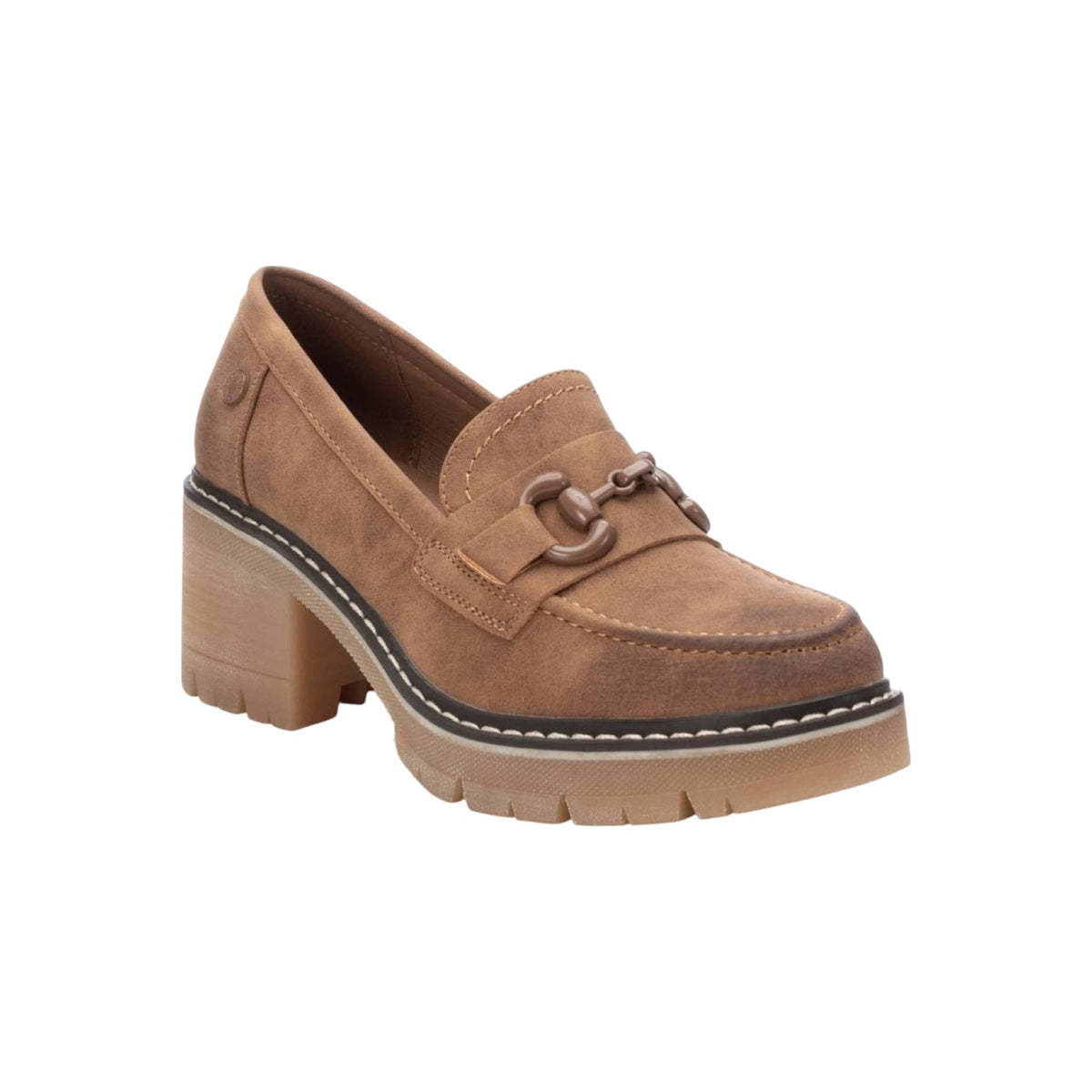 Refresh Mocassino Cammello con Morsetto t.6 da Donna
