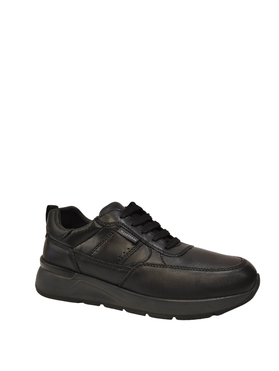 Valleverde Sneakers nero uomo in pelle