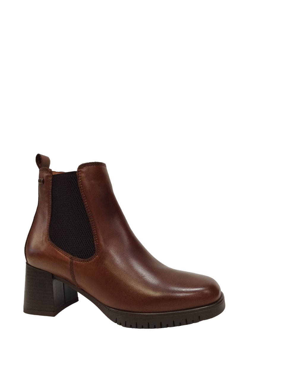 Valleverde Stivaletto marrone in pelle t.5