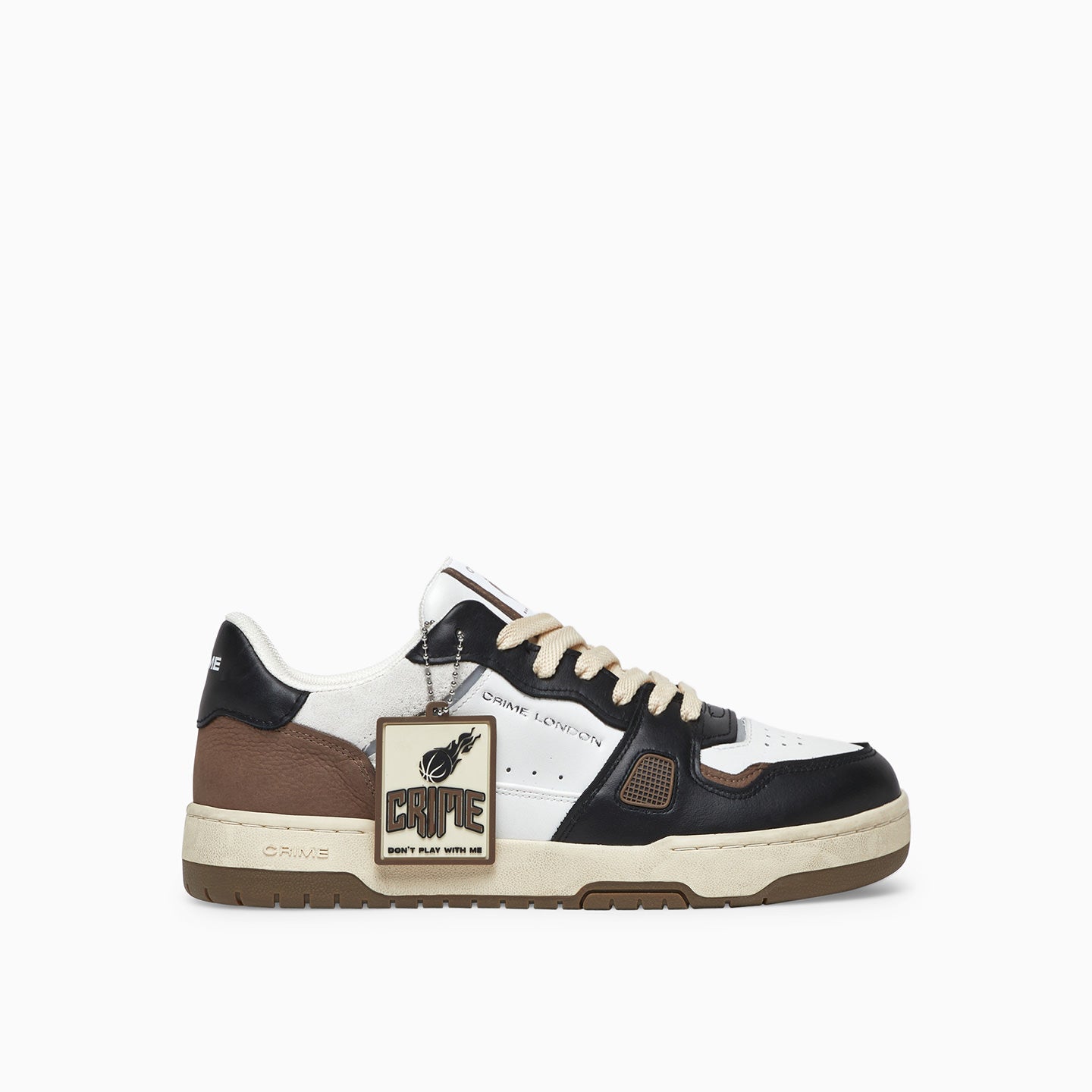 Crime London Sneakers off court og choco cream