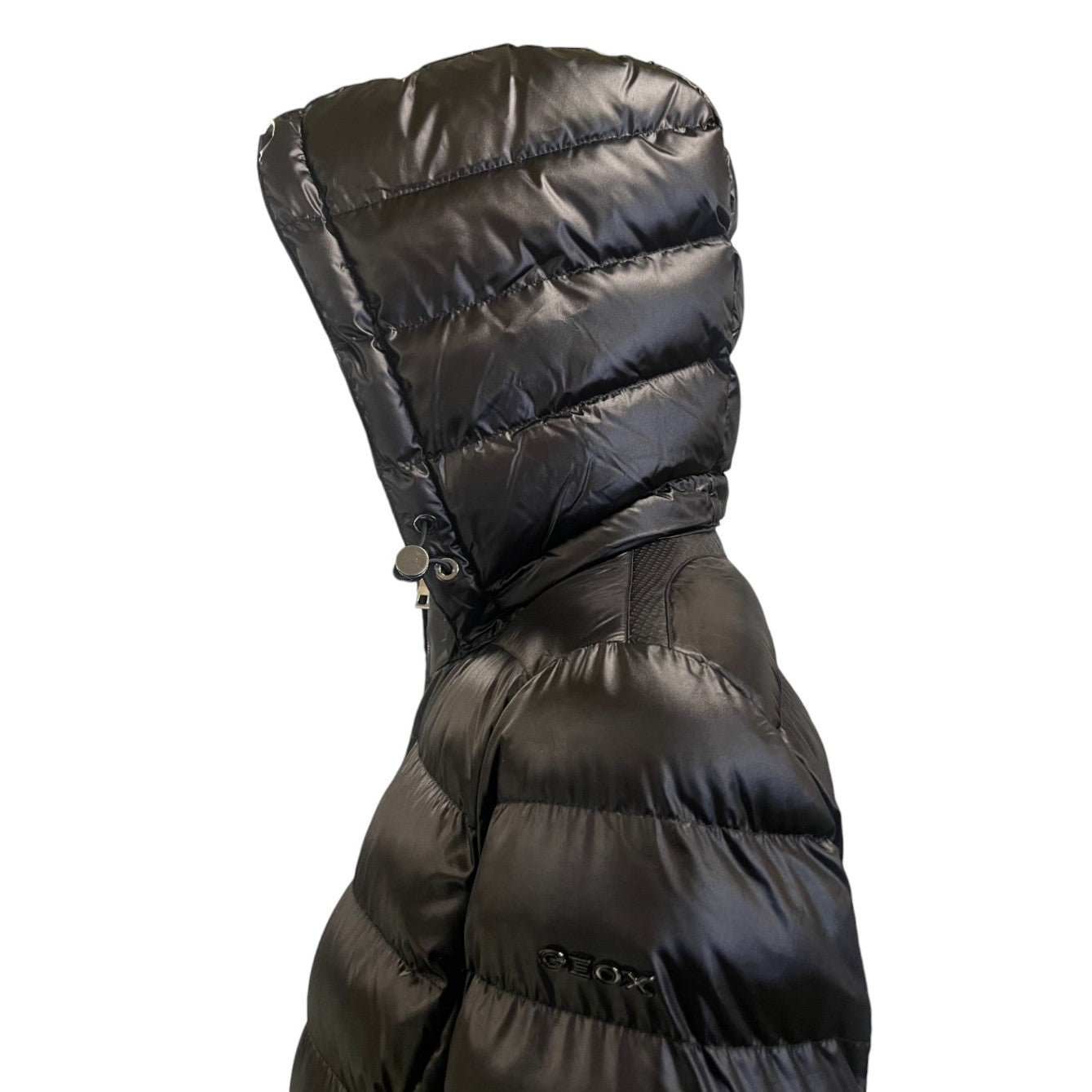 Geox Piumino Lungo Nero da Donna