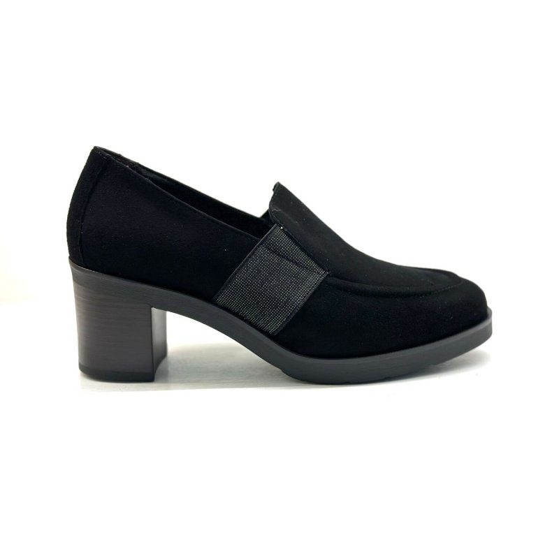 Susimoda Mocassino Nero in Camoscio t.5