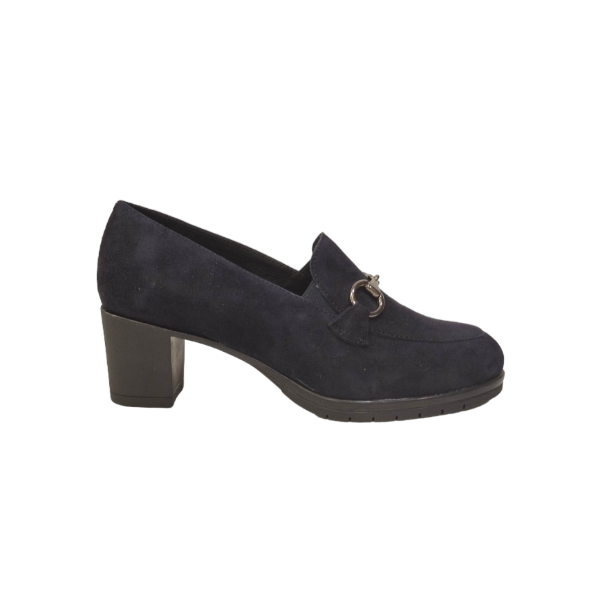 Susimoda Mocassino Blu in Camoscio con Accessorio t.5