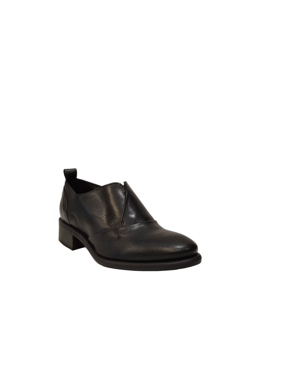 Laura Bizzarri Mocassino Nero in Pelle Tacco 2 cm