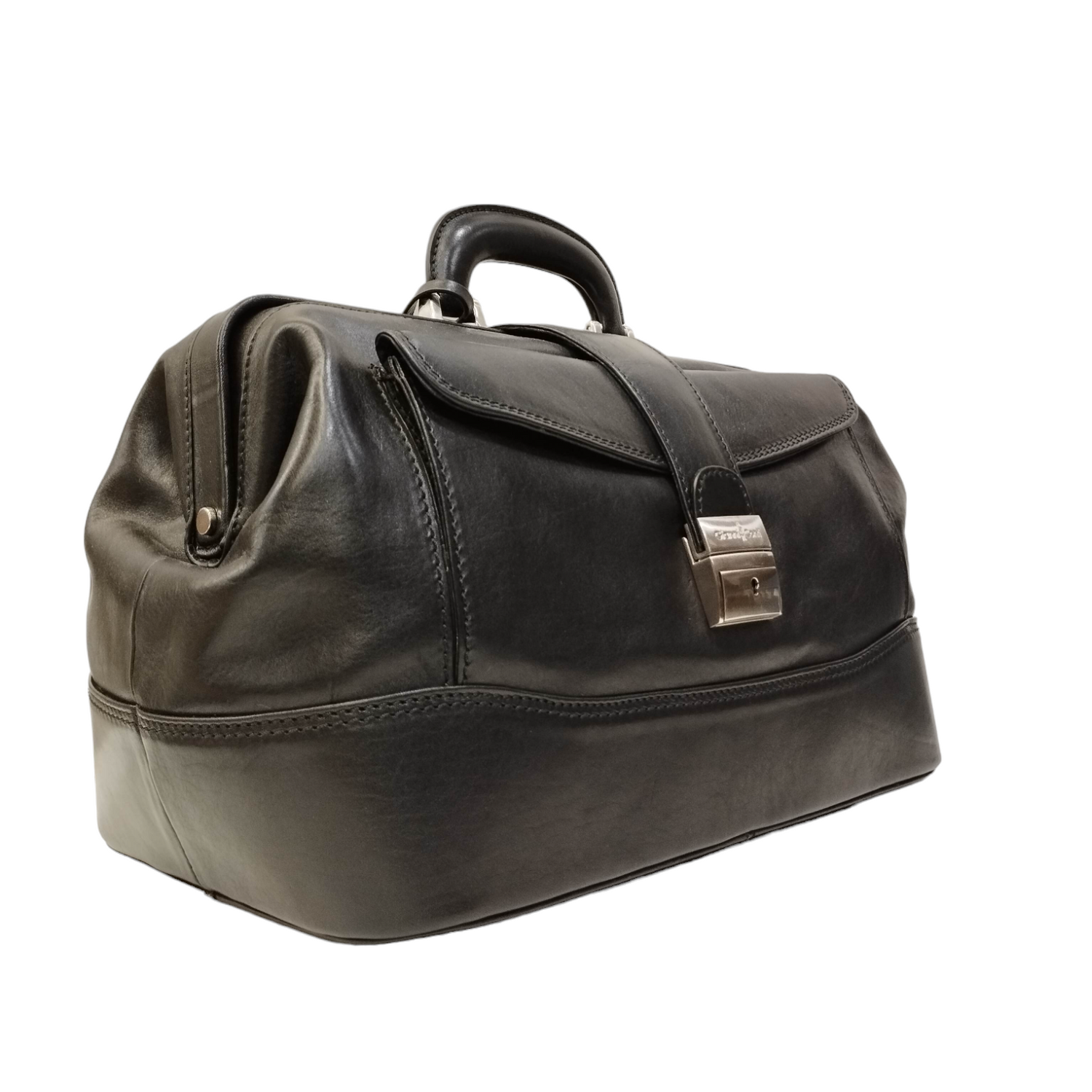 Gianni Conti Borsa da Medico Uomo in Pelle Nera