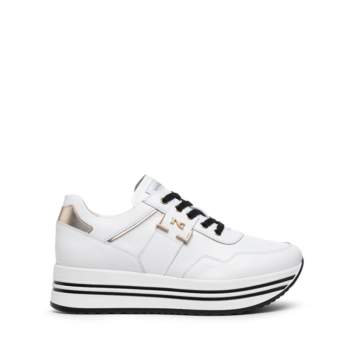 Nero Giardini sneakers bianca donna para