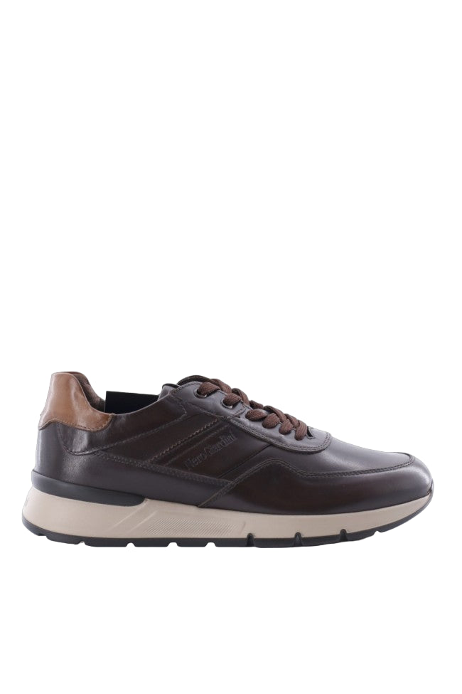 Nero Giardini sneakers uomo marrone in pelle