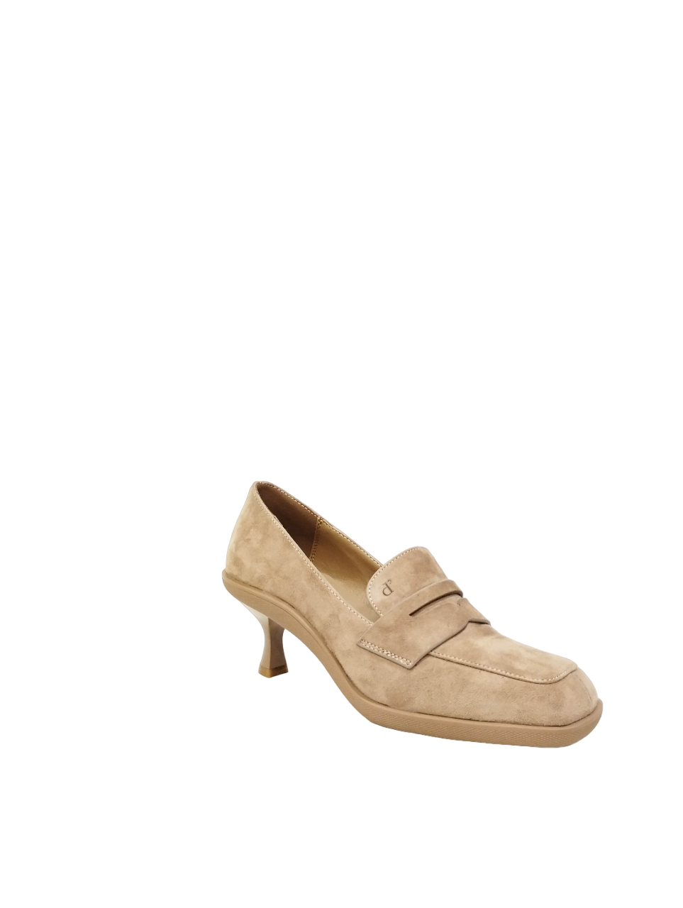 Manufacture d'Essai Mocassino in camoscio beige t.5