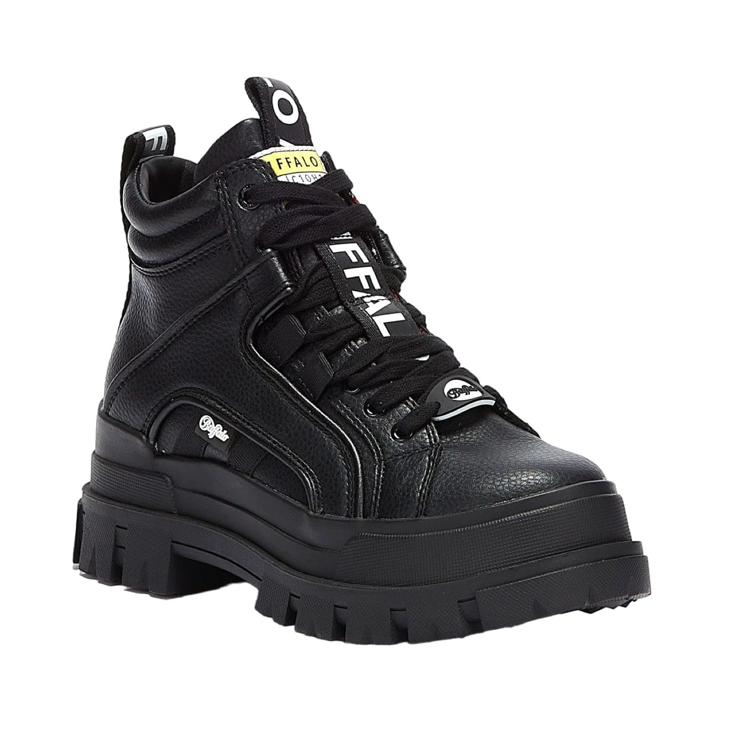 Buffalo Sneakers Alta Nera Aspha Nc Mid