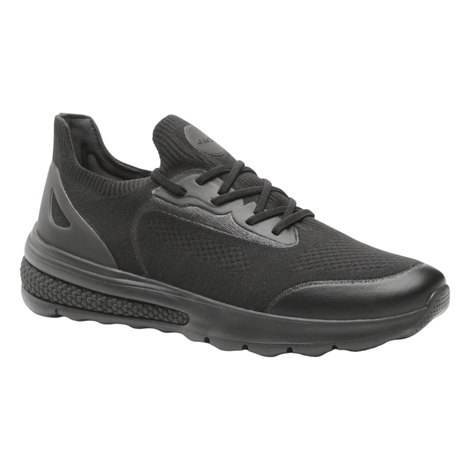 Geox Sneakers Uomo Nera MicroSphera in Tessuto