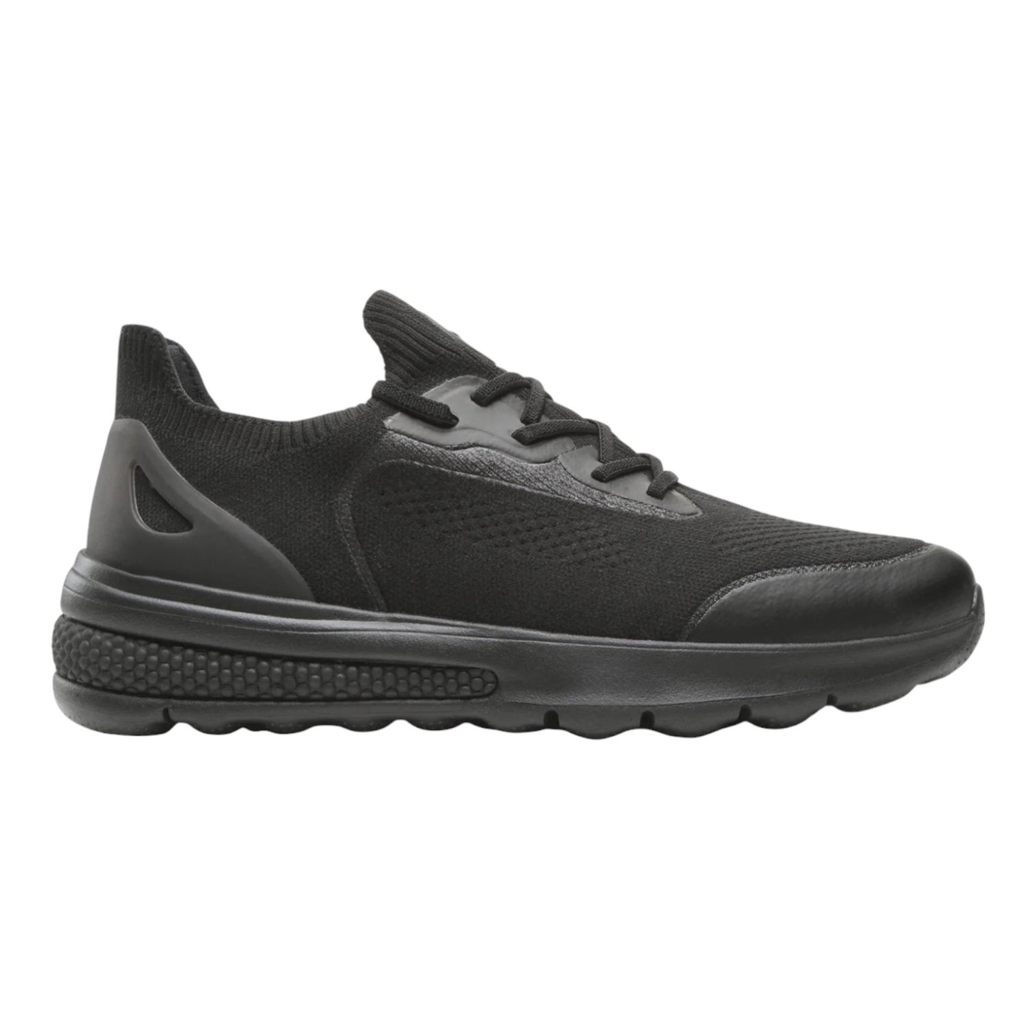 Geox Sneakers Uomo Nera MicroSphera in Tessuto