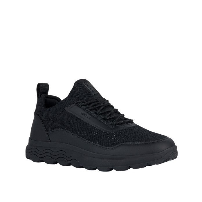 Geox Sneakers Spherica Nera in Tessuto