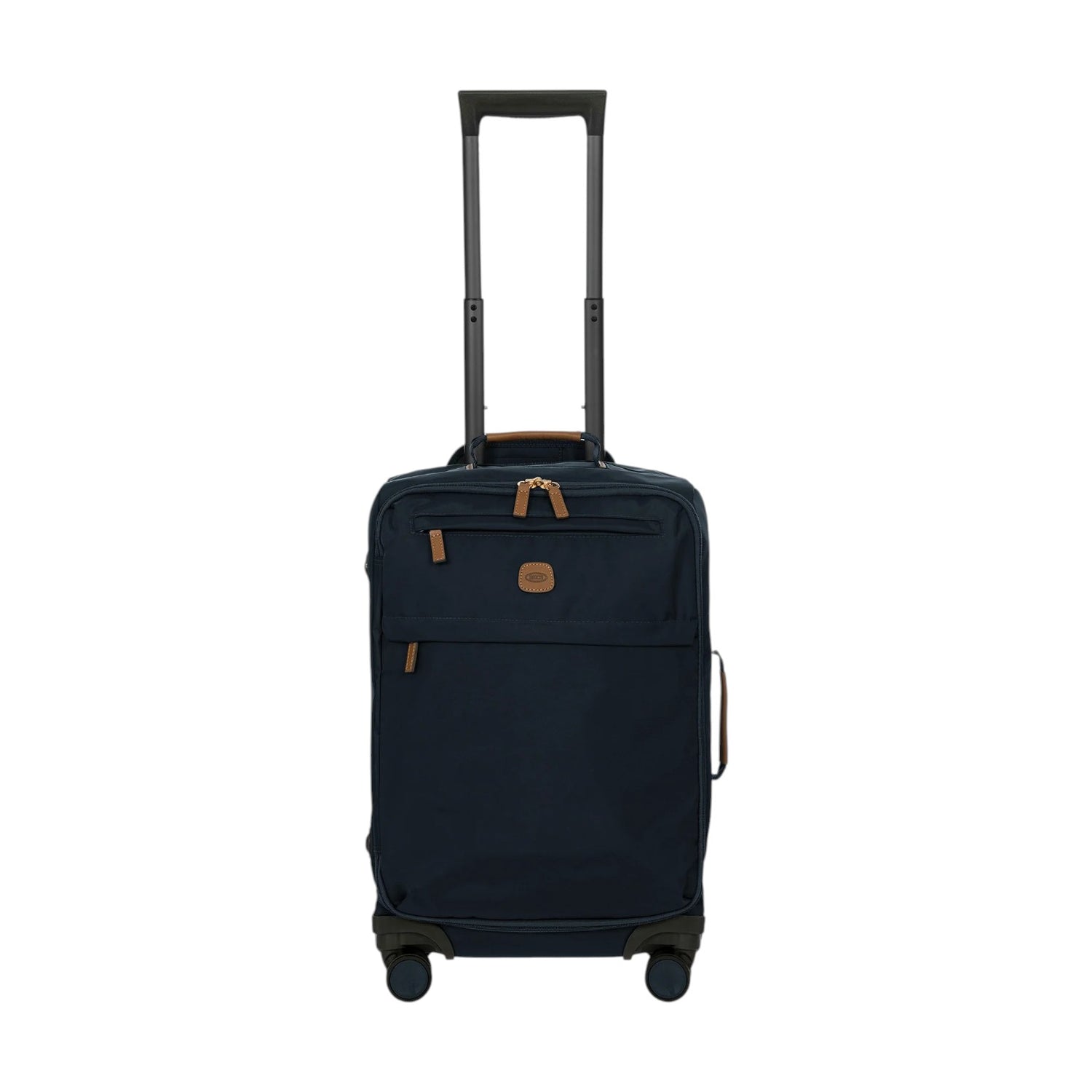 Bric's Trolley Cabina Unisex in Tessuto Blu 4 Ruote