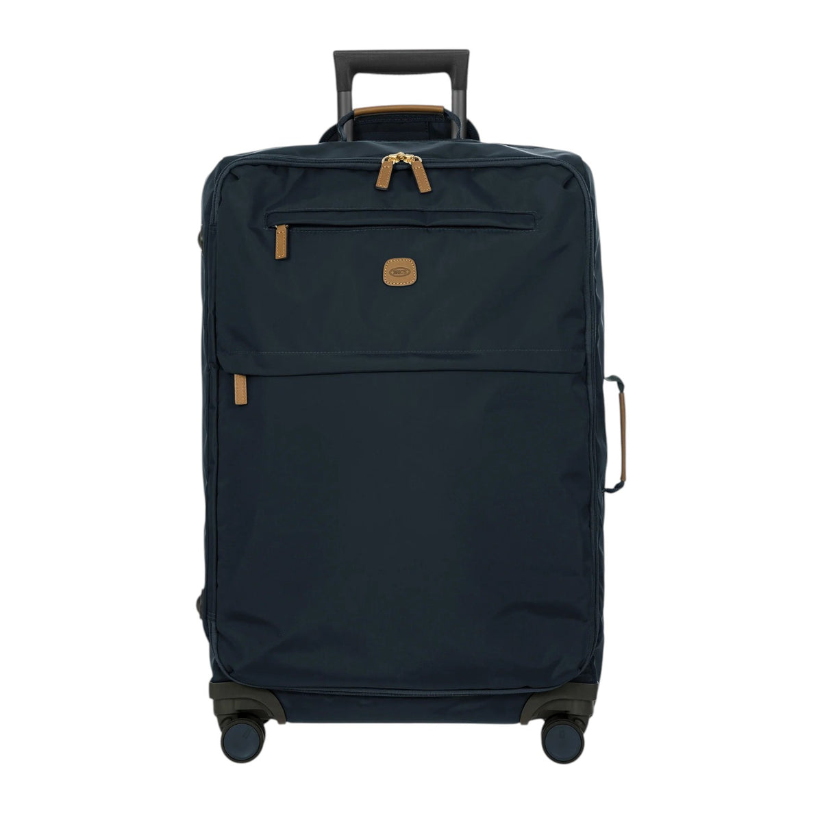 Bric's Trolley Medio Unisex in Tessuto Blu 4 Ruote