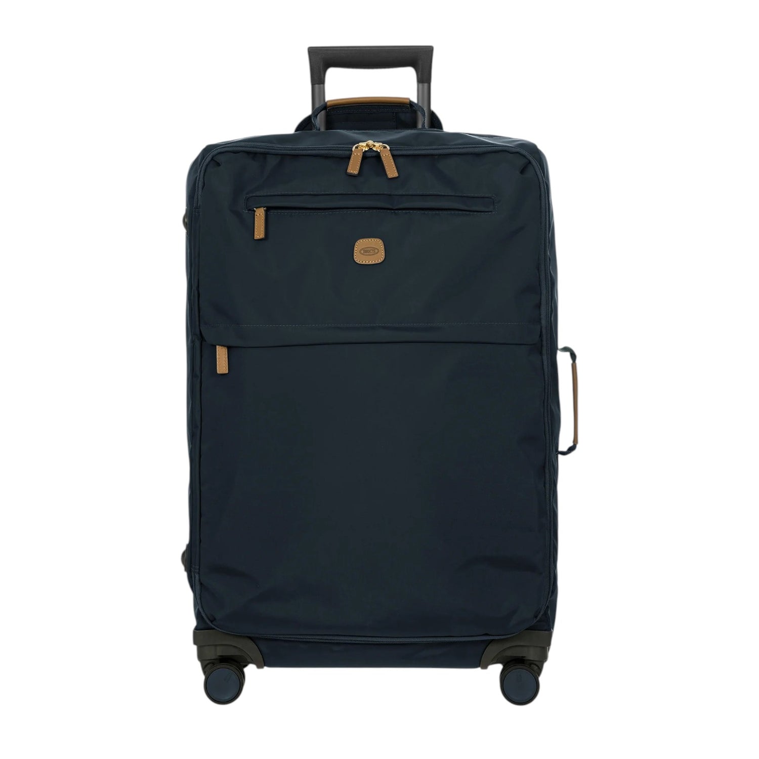 Bric's Trolley Medio Unisex in Tessuto Blu 4 Ruote