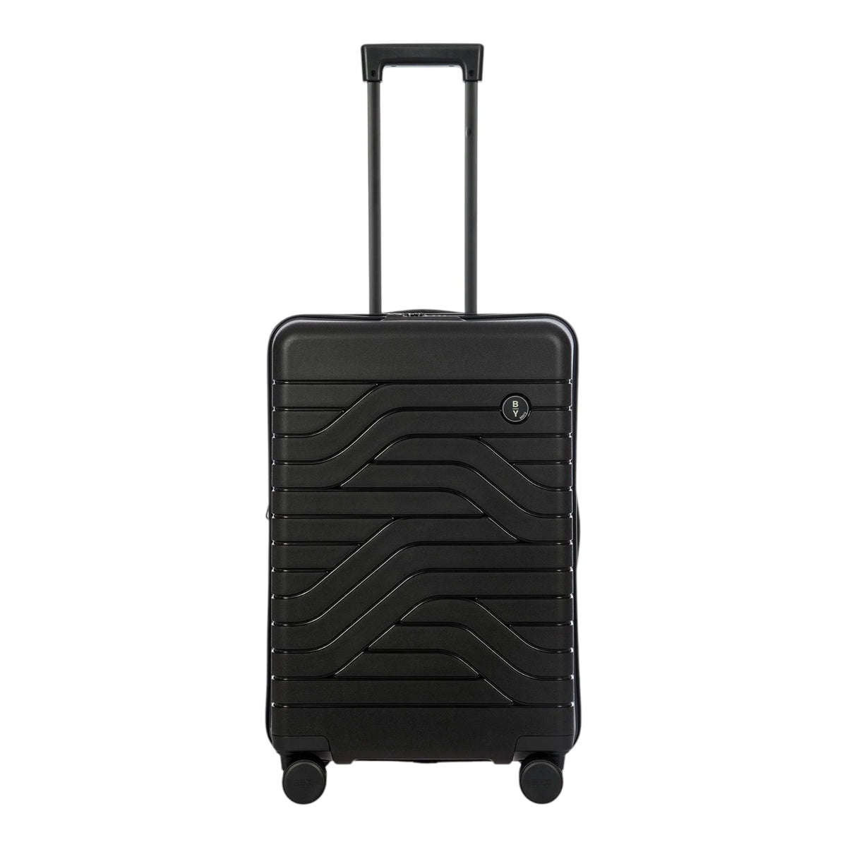 Bric's Trolley Medio Unisex Espansibile in Abs Nero 4 Ruote