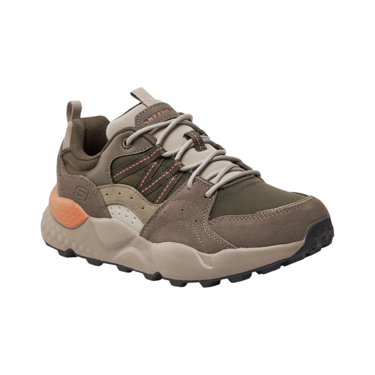 Skechers Sneakers Tortora Bendino-Dormer da Uomo
