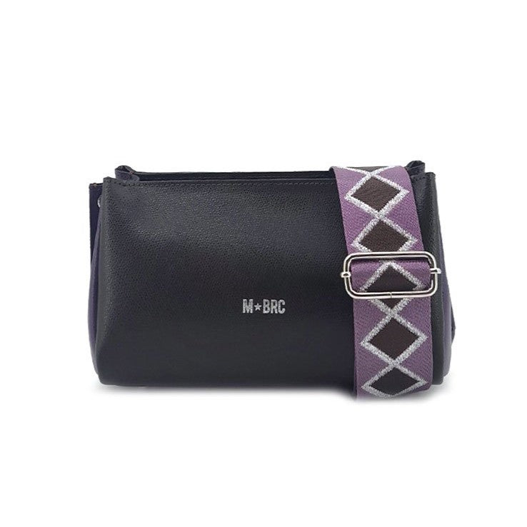 M Brc Tracolla Testa di Moro in Pelle Linea Palmellato