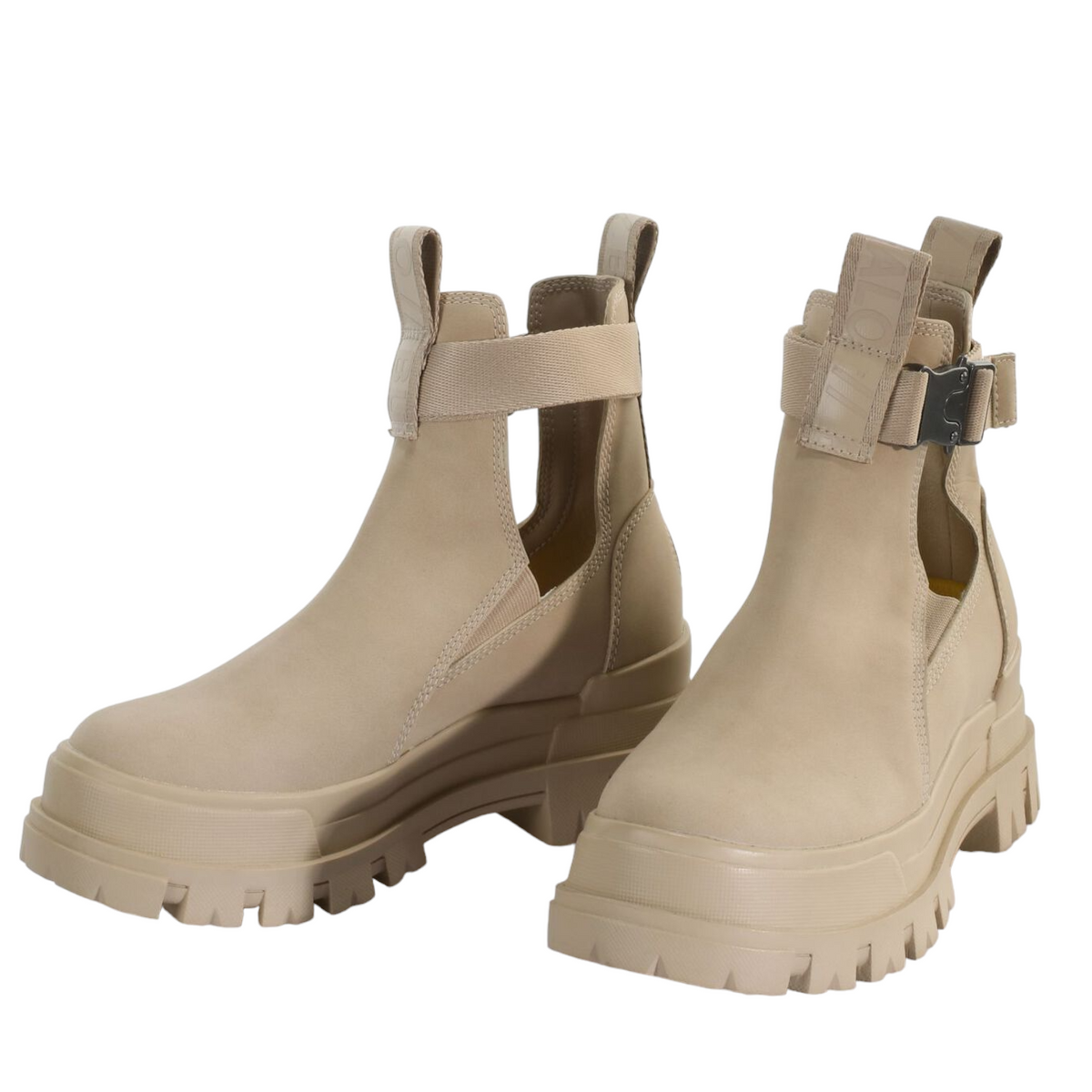 Buffalo Aspha Coa Stivaletto Beige in Nabuck