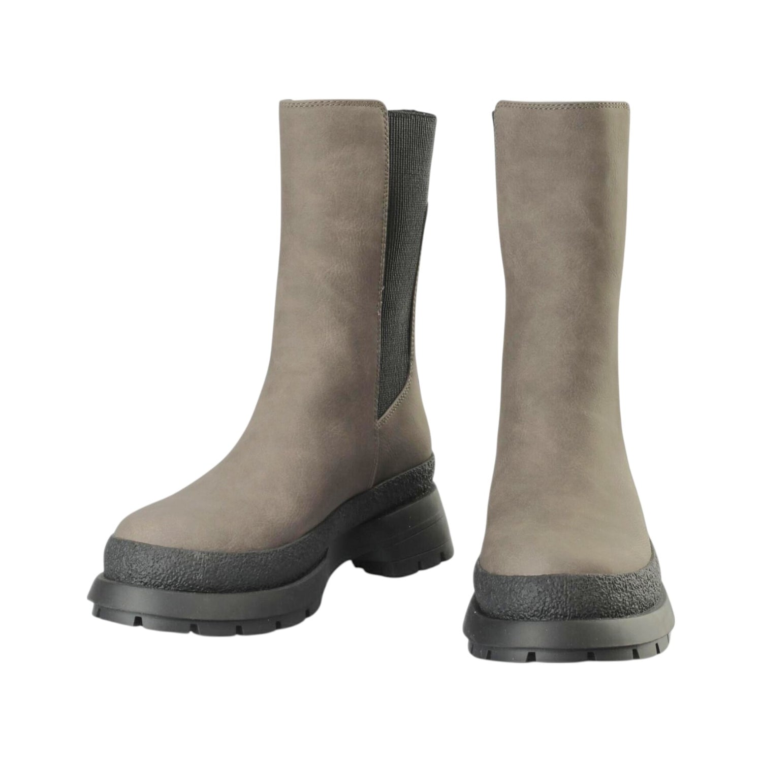 Buffalo Shari Beatles Alto Taupe da Donna