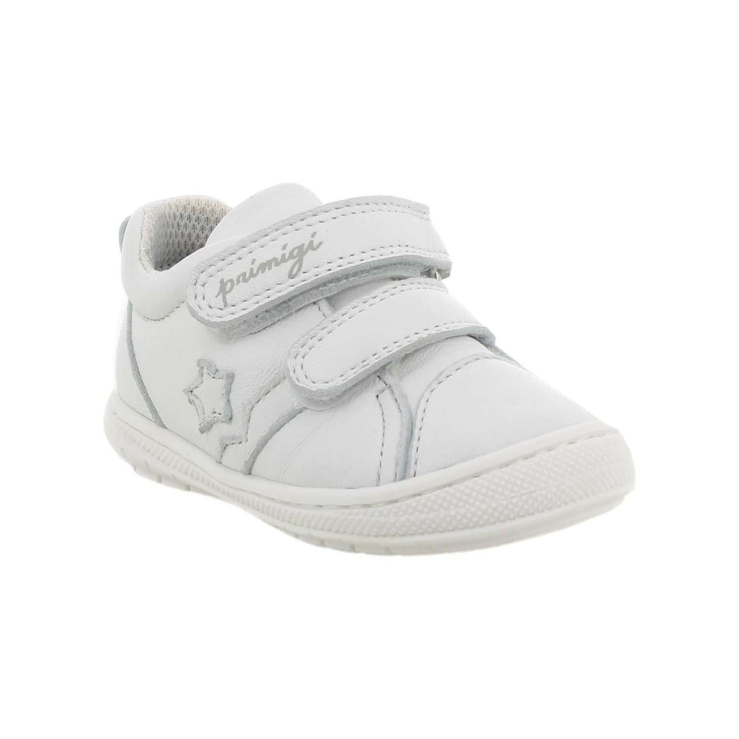 Primigi Sneakers Bianca con Doppio Strappo da Bambino