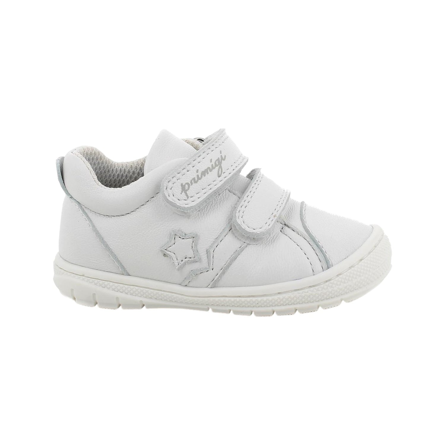 Primigi Sneakers Bianca con Doppio Strappo da Bambino