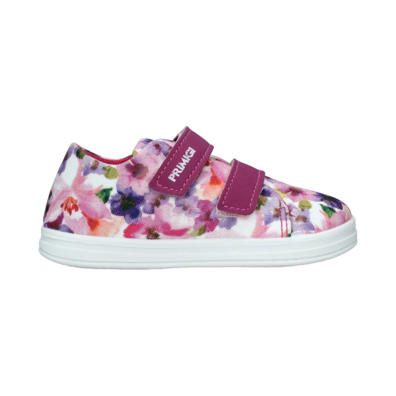 Primigi Sneakers Bianco Cipria con Stampa Floreale da Bambina