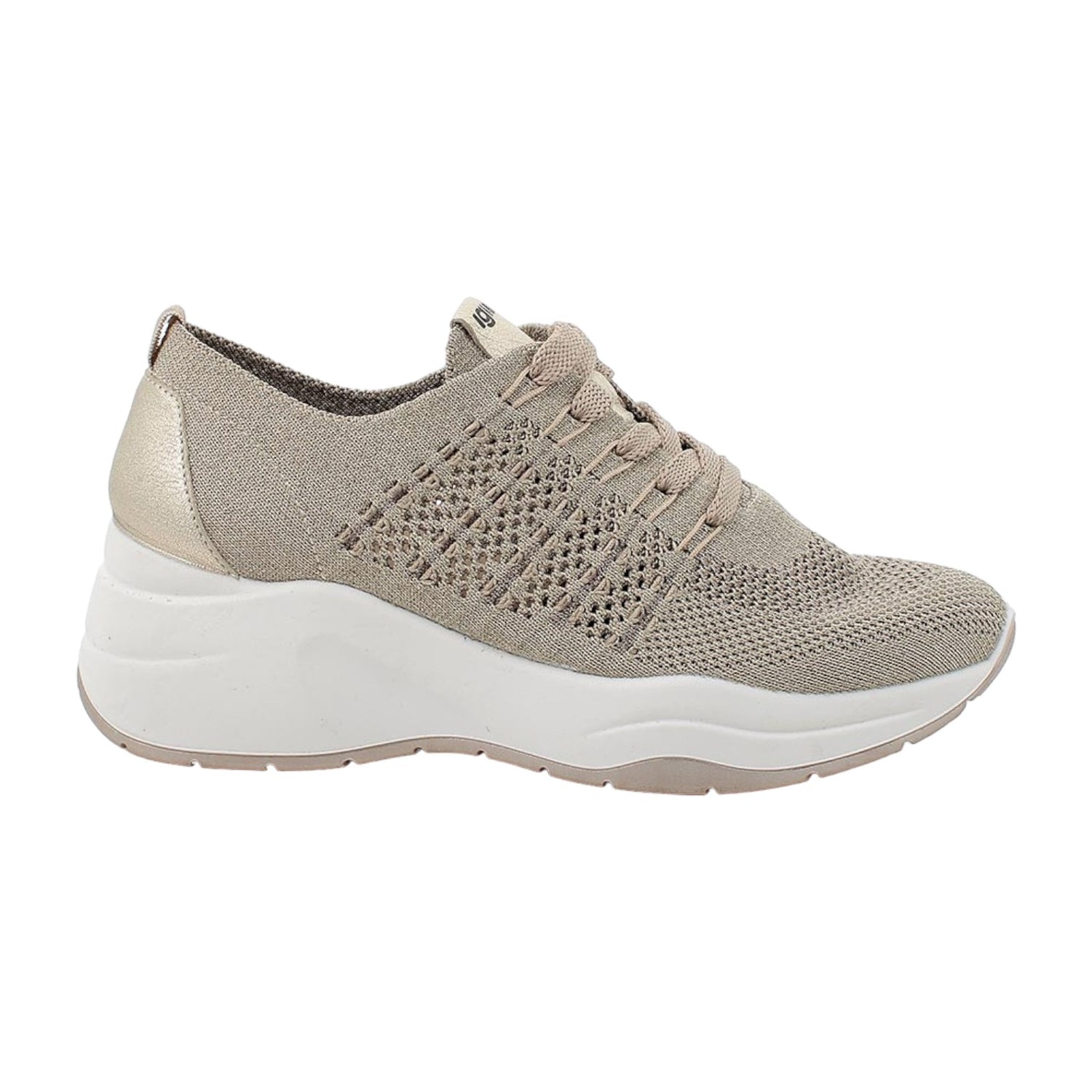 Igi&Co Sneakers Donna Oro Tessuto