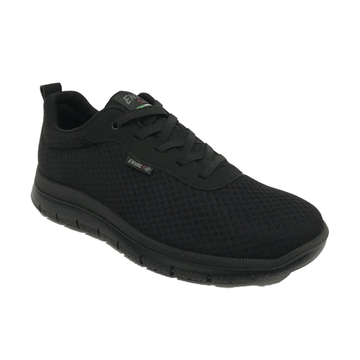 Enval Soft Slip on Uomo in Tessuto Nero