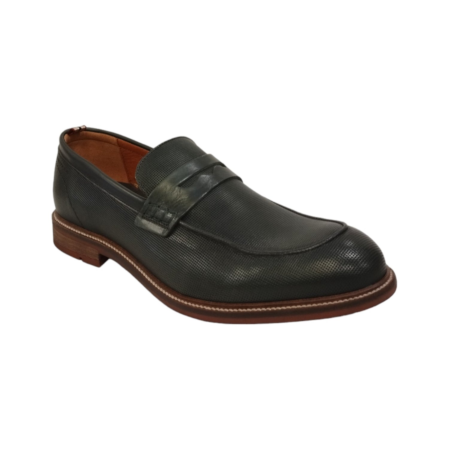 Ambitious Mocassino Kaki in Pelle da Uomo