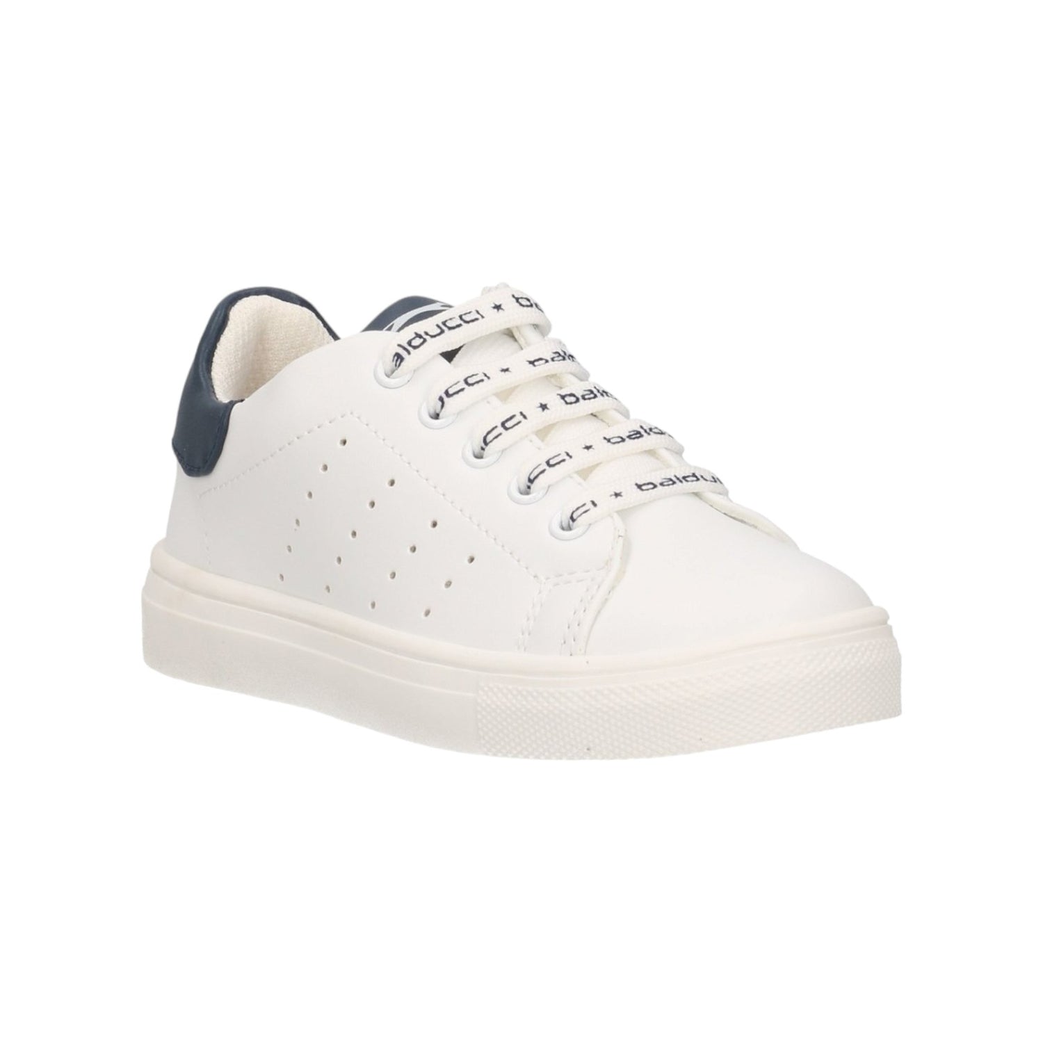 Balducci Sneakers Bianca con Lacci Logati da Bambino
