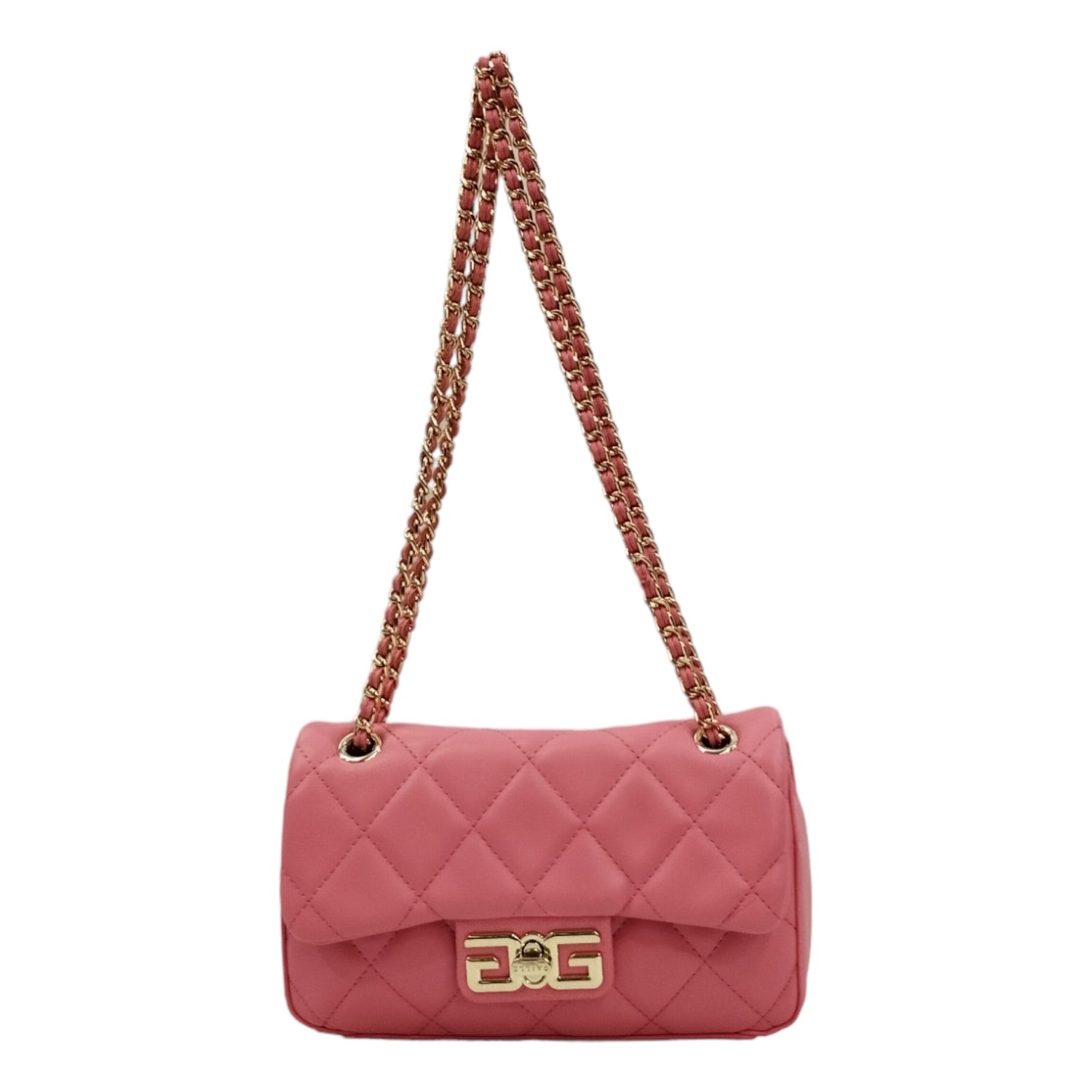 Gaelle Mini Tracollina Fucsia Con Chiusura Girello Double G